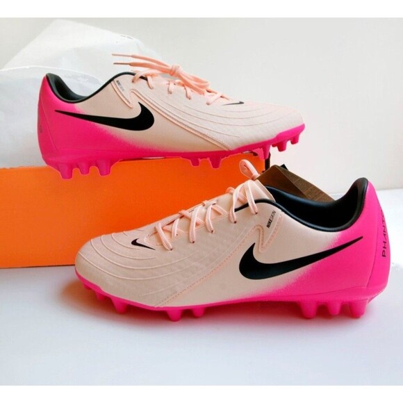 Nike Phantom GX 2 Academy FG/MG Mens Size 8.5 Crimson Tint Pink Black FD6723-800 - Picture 3 of 9